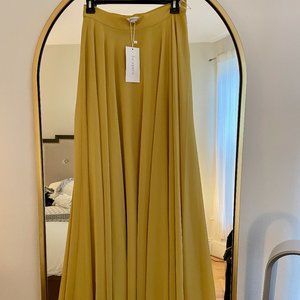 Yellow/Marigold Maxi Skirt (New)